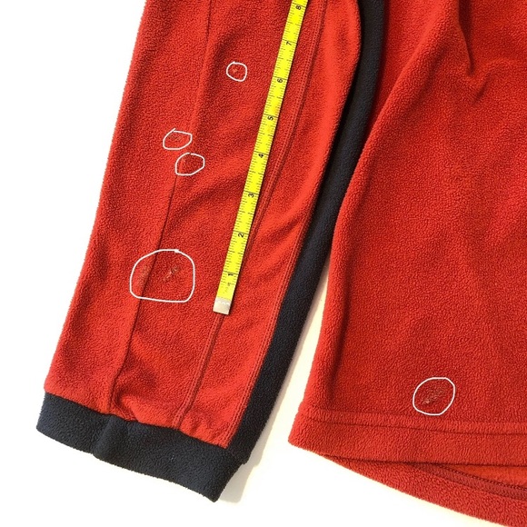 Mountain Hardware Half Zip Fleece Pullover Top Mens’ with flaw, Size Medium - Picture 7 of 12